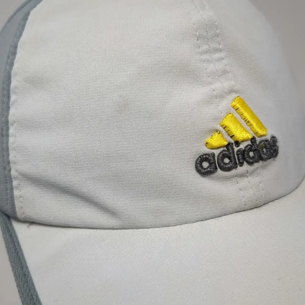 Adidas Baseball Cap Gray One Size Adizero Mesh Running Training Performance Hat
